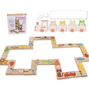 28 PCS Animal Domino Puzzles High Quality Educational Toys