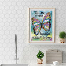Butterfly 5D DIY Diamond Painting Full Round Drill Embroidery Wall Picture