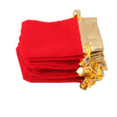 10 Velvet Pouches Jewellery Bags Watches Drawstring Gift Wrapping Bracelet