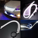 2x80cm Flexible Tube Flowing LED Headlight Daytime Running Stri Light DRL Lam Nw