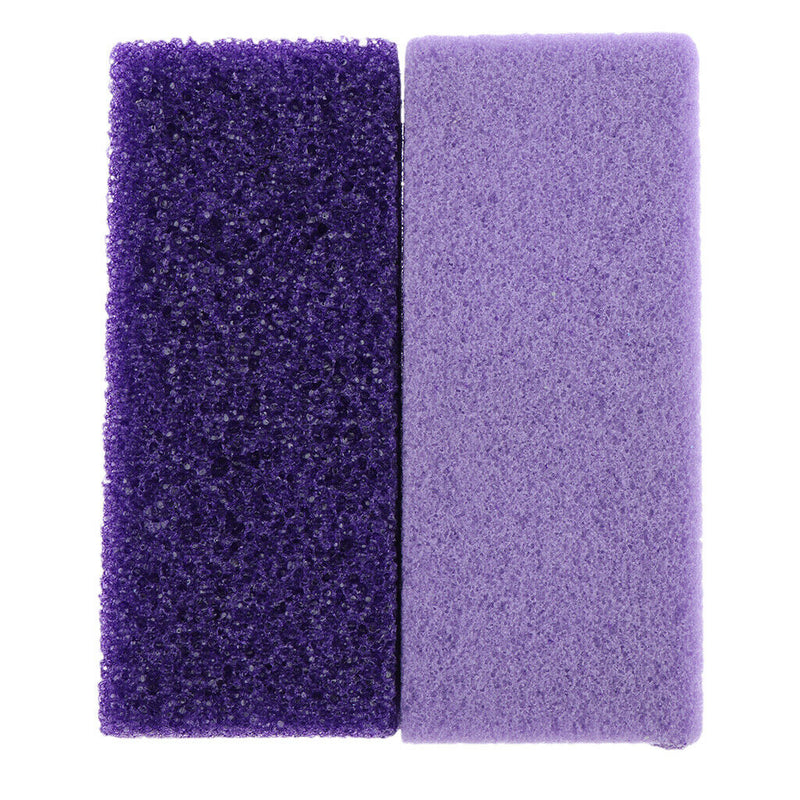 2pcs Natural Foot Callus Remover Exfoliator Scrubber for Dry Hard Dead Skin