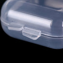 50pcs Earplugs Container Craft Organiser square shape Box Storage Plastic box ME