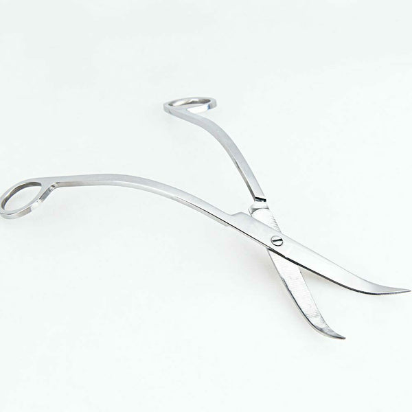 Professional Stainless Steel Polish Aquarium Plant Wave Scissors Shear