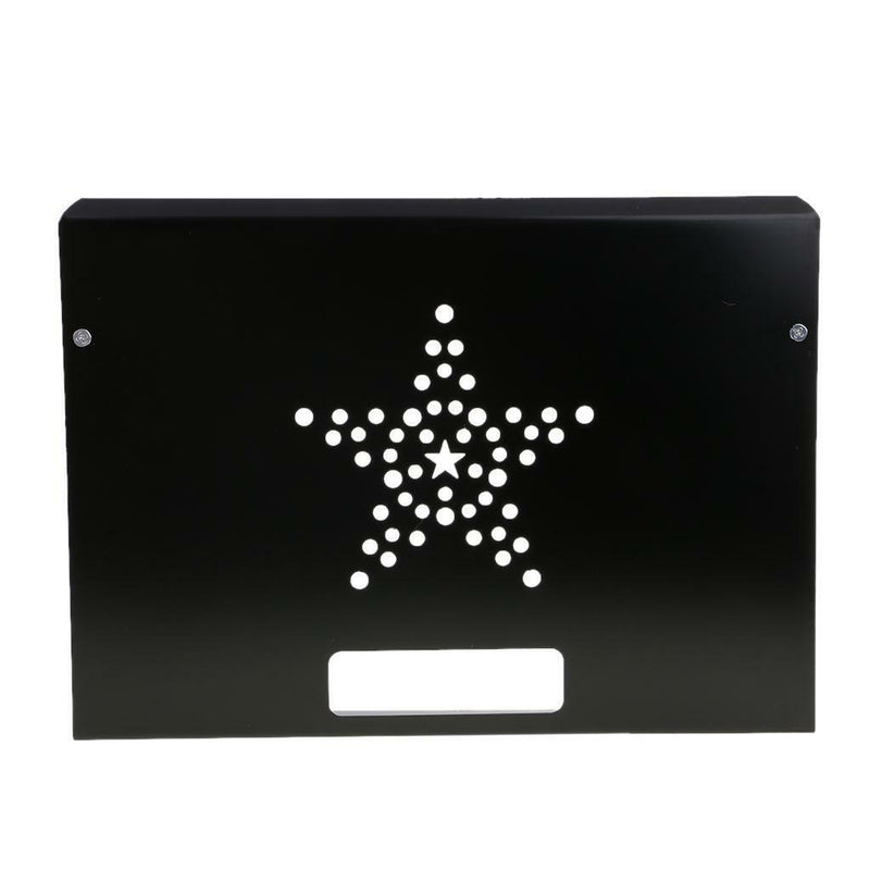 Wall Mounted Set-top Box Bracket Shelf Support Router Rack Holder Black