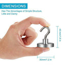 Strong Magnetic Hooks Heavy Duty Hanging Powerful Magnetic Hooks Corrosion