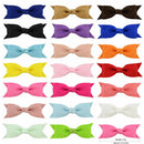 20 Pcs Baby Big Hair Bows Boutique Girls Alligator Clip Grosgrain Ribbon3CAU