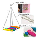 6 Pack Bird Swing Toys-Parrot Hammock Bell Toys For Budgie,Parakeets, Cocka Q4D6