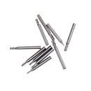 10X 1.5-6mm HSS Straight Shank 4 Flue End Mill Cutter CNC Drill Bit Tool Set BX