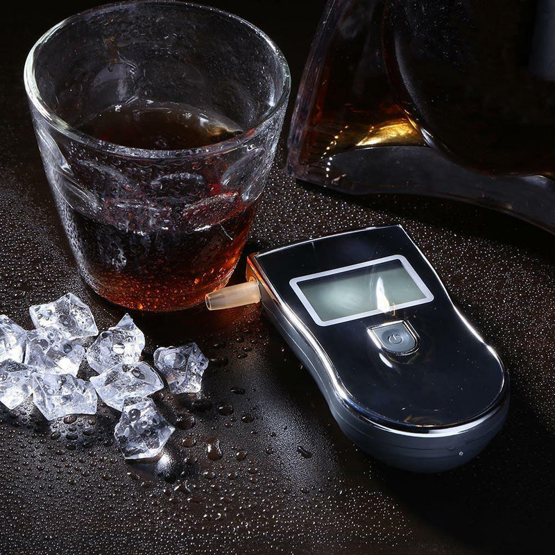 Advanced Police LCD Digital Alcohol Breath Tester Breathalyzer Detector Analyzer