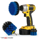 3pcs Tile Grout Power Scrubber Cleaning Brush Attachment Tub Cleaner Combo  G5M9