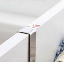 Stainless Steel Towel Bar Holder Over the Kitchen Cabinet Cupboard Door Han H8Z6
