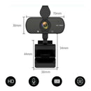 1080P HD USB 2.0/3.0 Webcam/Web Camera w/Mic for Desktop PC Laptop