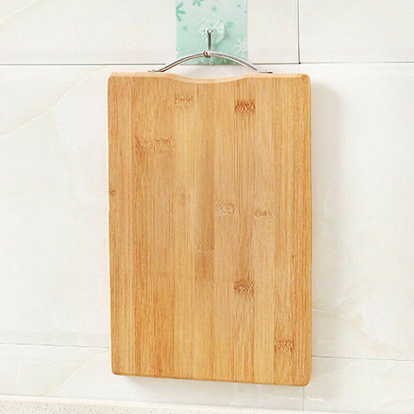 Kitchen Cutting Rectangular Bamboo Cutting Cutting Board Large Thick Wood K X7B1