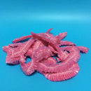 100pcs Clear Disposable Plastic Shower Bath Caps for spa Hair Salon For Hot