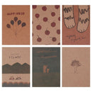 Notebook Blank Page Painting Paper Book Journal Diary Notepad Memo Pads Supplies