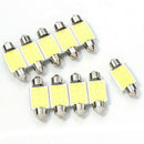 10x Car Canbus Error Free LED Bulb Bulbs Festoon License Light Reading Dome 36mm