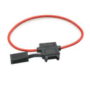 5 Pack 16 Gauge ATC In-Line Blade Fuse Holder 100% OFC Copper Wire + 1A - 40A