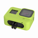 Silicone Case Protective Cover Shell for Gopro Hero 8 Black Camera (Green)