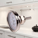 1/2"Stainless Steel Thermometer for a Moonshine Still Condenser or Brew Pot A