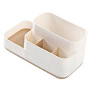 Makeup Storage Box Organizer Makeup Display Brush Holder Bathroom Khaki