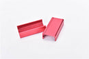 Red Extruded Aluminum Project Box Enclosure Case Electronic DIY- 50*25*25mm 3c