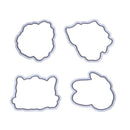 Silicone Flower Stamp+Metal Cutting Dies Stencil Frame Craft Scrapbook