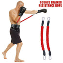 Bounce Trainer Resistance Rope Sports Fitness Boxing Stretching Stap (Red)
