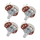 A25K / B25K OHM Audio MINI Pots Guitar Potentiometer for Electric Guitar Pack of