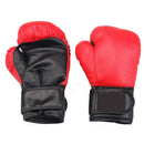 Children Boxing Gloves Punching Bag Training Glove Sparring Mitts For Kids Red
