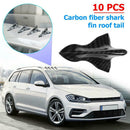 10pcs Car Styling Shark Fin Kit Diffuser Spoiler Roof Wing Vortex Generator