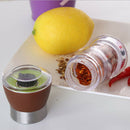 Manual Pepper Grinder Salt Spices Mill Shaker Transparent Grinding Tool Mil K5E6