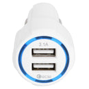 Quick Charge QC 3.0 Dual USB Car Charger 3.1A Fast Charge Charging Adapter
