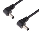 2 x DC Power 5.5x2.1mm Female To 5.5mmx2.5mm Male Adapter Cable Right Angle