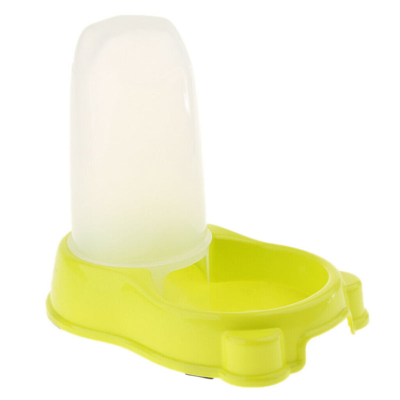 Automatic Water Replenishment Pet Dog Cat Bunny Waterer Feeder Green
