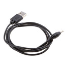 2 Pcs 5V USB 2.0 A Male To 2.5x0.7mm Male DC Plug Tablet Charging Cable Cord