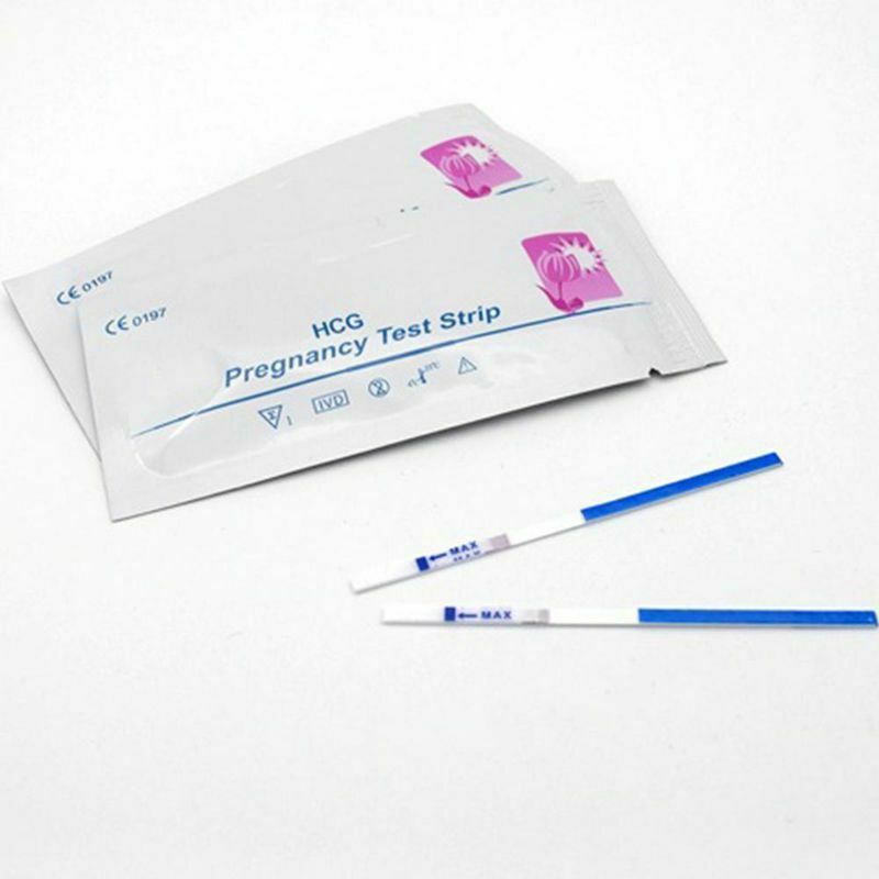 20Pcs Home Early Pregnancy Test Paper For Urine Test Ovulation Strips Hcg P Q9S5