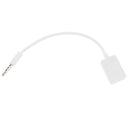 3.5mm (male) To USB Type A (female) OTG Audio Converter Data Cable For Music Mp3