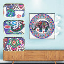5D DIY Special Shaped Diamond Painting Elephant Embroidery Mosaic Craft Kit