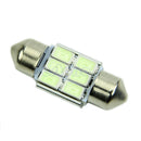 1PC Auto Car Festoon 31mm 5630 Chip 6-LED SMD Map/Dome Blue LED Light DC 12V New