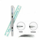 Effective Microblading Tattoo Eyebrow Marker Pen With Measuring Ruler^\ Mea K1P5