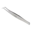 Curve Tweezers for Eyelash Extensions Nail Art Nippers Stainless Steel Tool
