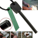 Aluminum Magnesium Bar Fire Starter Waterproof Kit Survival Camp SH E T6X4