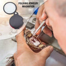 Mini Pocket 8X Folding Jewelry Magnifier Magnifying Eye Glass Loupe Lens