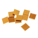 10x Aluminum Heat Sink Heatsink,Cooler Cooling for CPU Led Amplifier Transistor