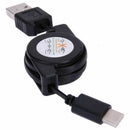 USB Type C USB 3.1 Retractable Cable Charger Charging Type-C USB-C Cable Bl U5L1