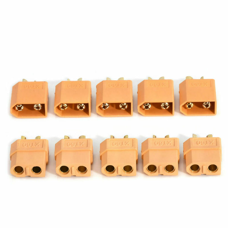 Lots 5 Pairs/10Pcs XT60 Male+ Female Bullet Connectors Plugs for RC Lipo Battery