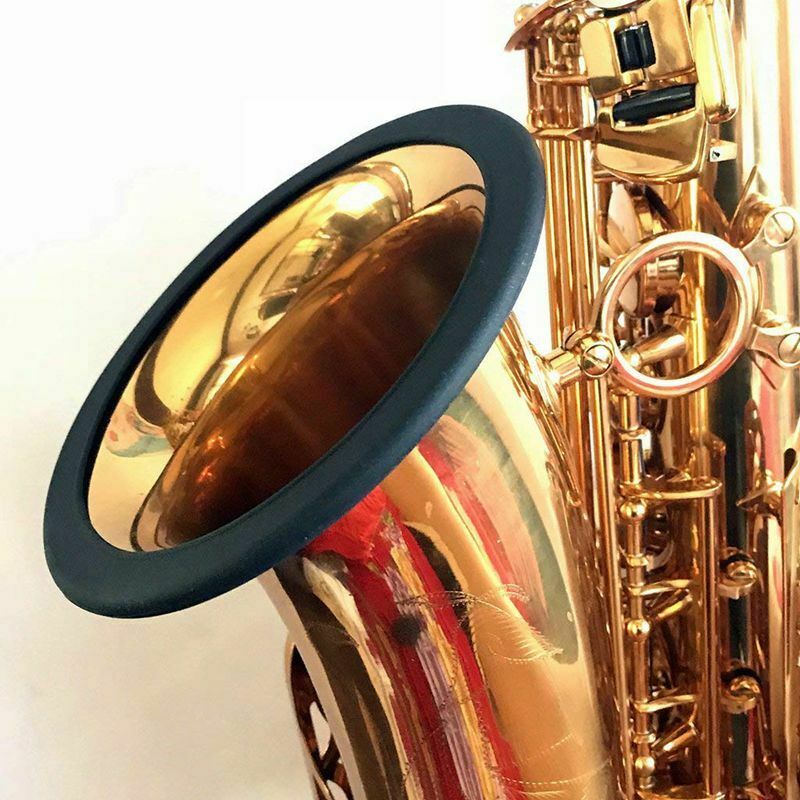 Alto Sax Silicone Bell Protector Trumpet/Saxophone Ring Mute for Musical Lo