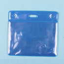10 x Clear Vertical ID Badge Card Plastic Pocket Holder Pouches 100 x 83mm