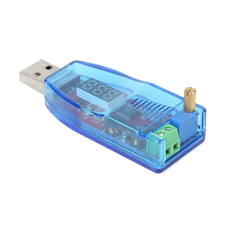 DC-DC Adjustable Boost Buck Module 3W USB Step Up Down Module with Case A