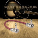 6.35mm Jack Mono Male to Male Guitar Effect Patch Pedal Cable Guitar Accessories